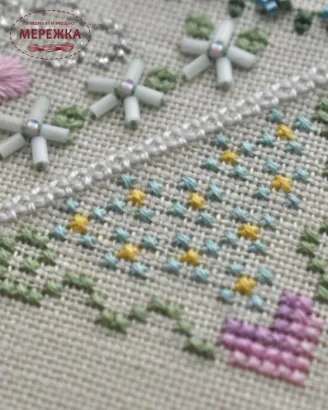 Фото Вікторія Попович Схема Forget me not (Незабудки) VP-047