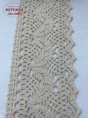 Фото Мереживо бежеве, 100% бавовна (121) 60/2