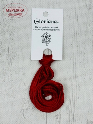 Фото Gloriana Silk Floss 6yds, Holly Berry GLO 121