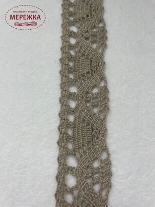 Фото Мереживо сіре, 100 % бавовна (127) 216/29 код5