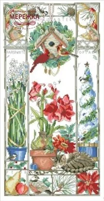 Фото Kooler Design Studio Схема Winter Cat Sampler (Nancy Rossi) KDS-1591