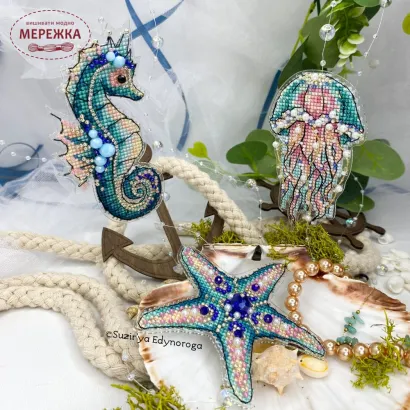 Фото Набір для вишивання хрестиком Сузір'я Єдинорога Медуза 1118