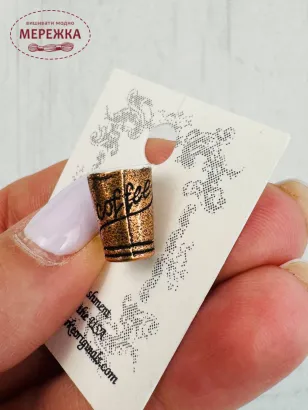 Фото Susan Clarke Originals Coffee Mug Charm C-1394 - Пришивний елемент