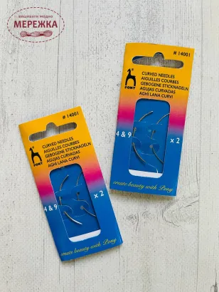 Фото Голка Pony набір гобеленових вигнутих голок 14001