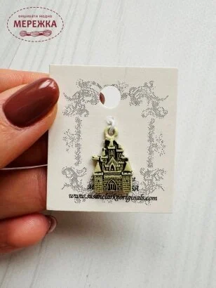 Фото Пришивний елемент Susan Clarke Originals Sandcastle Charm C-1421