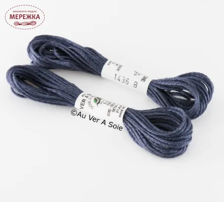 Фото Au Ver a Soie 100% шовк, 5 метрів 1436