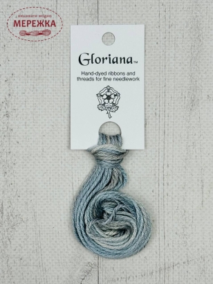 Фото Gloriana Silk Floss 6yds, Blue Heron GLO 145