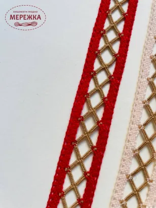 Фото Мереживо кольорове 100% бавовна 155/6