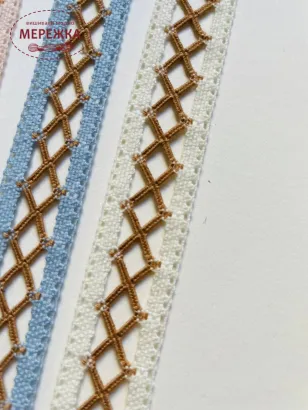 Фото Мереживо кольорове 100% бавовна 155/6