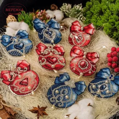 Фото Набір для вишивання хрестиком Сузір'я Єдинорога Іскра життя (прозора з гнучкого пластика з підвісом) К4 гн