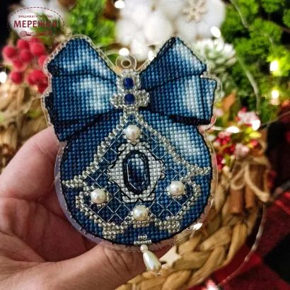 Фото Набір для вишивання хрестиком Сузір'я Єдинорога Іскра завірюхи (прозора з гнучкого пластика з підвісом) С1 гн