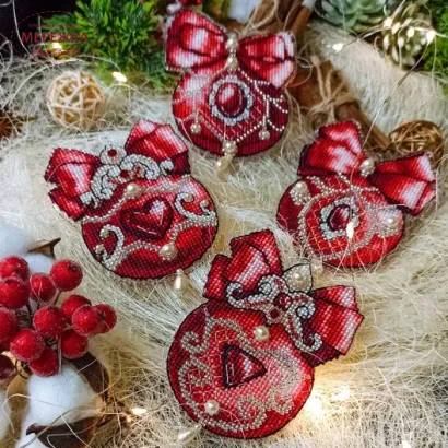 Фото Набір для вишивання хрестиком Сузір'я Єдинорога Іскра життя (прозора з гнучкого пластика з підвісом) К4 гн