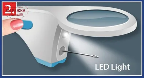 Фото Нитковдівач Taylor Seville з лупою та led-підсвіткою 17108