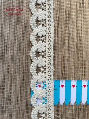 Фото Мереживо бежеве, 100% бавовна 173/3