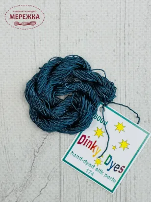 Фото Dinky Dyes шовк ручного фарбування Perle Persian Jade SP-600-174