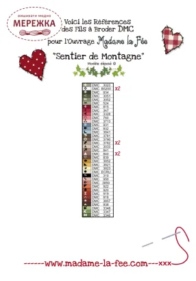 Фото Madame la Fee Схема Sentier de Montagne -176 988073