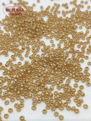 Фото Бісер Бежевий 17783