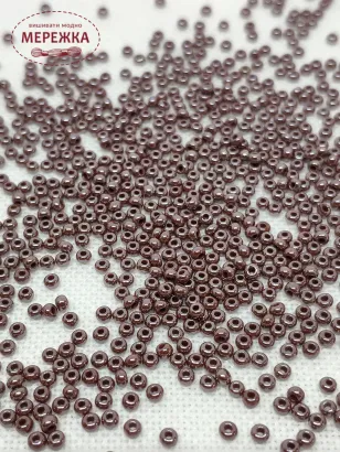 Фото Бісер Коричневий 18600
