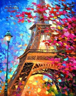 Фото набір діамантова техніка Ейфелева вежа