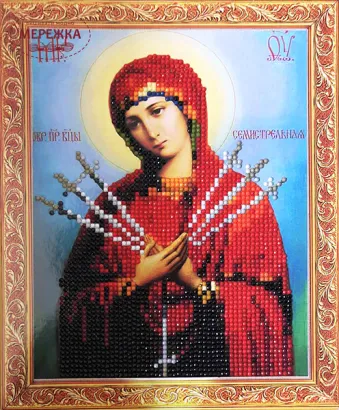 Фото алмазна мозаїка Семистрільна