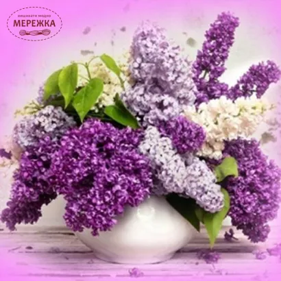 Фото набір алмазна техніка Бузок