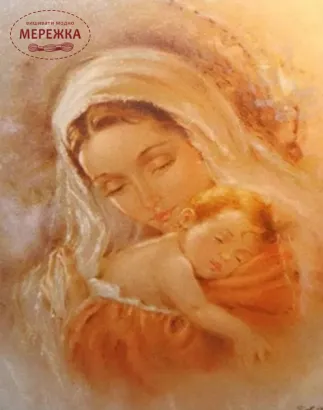 Фото Алмазна вишивка Діамантові ручки Мадонна, 189308