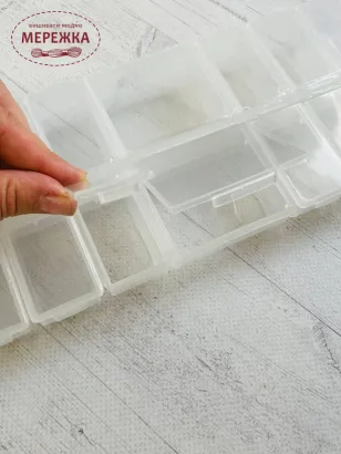 Фото Органайзер для бісеру 14 комірок 199252