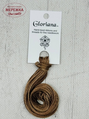 Фото Gloriana Silk Floss 6yds, Hazelnut GLO 201