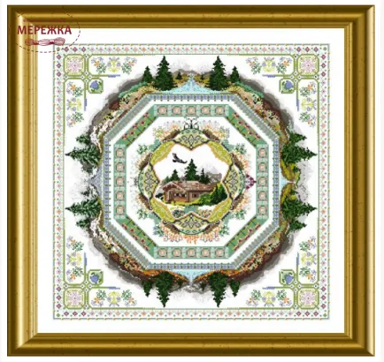 Фото Chatelaine Design Схема Alpine Seasons Garden (by Martina Weber) CHAT045