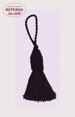 Фото Le Bonheur des Dames Китичка декоративна Black bobble PB14