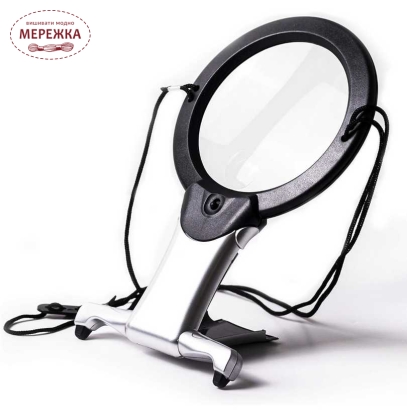 Фото PURElite Лупа універсальна Magnifier-illuminated- hand free- 2 in 1 led CFPL05