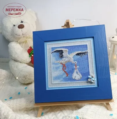 Фото Набір для вишивання хрестиком Дизайнер Марія Юркевич Гарна звістка