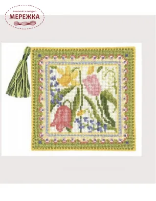 Фото Набір для вишивання хрестиком Le Bonheur des Dames Needle case Spring 3452
