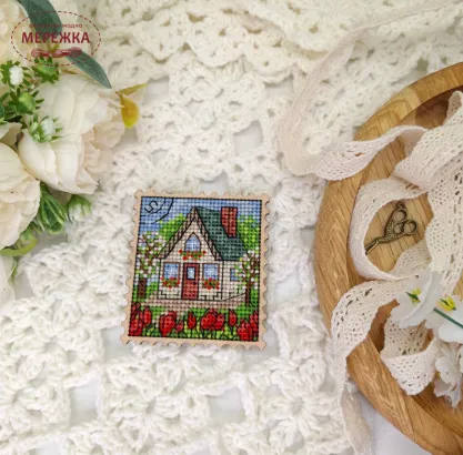 Фото Набір для вишивання хрестиком ZAYKA STITCH Весна 063