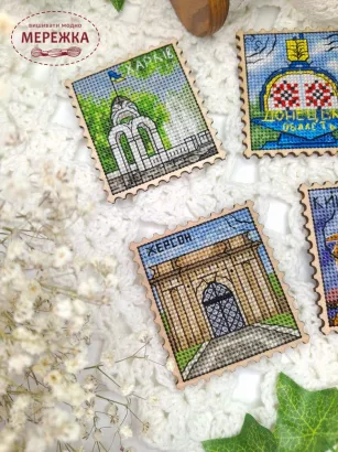 Фото Набір для вишивання хрестиком ZAYKA STITCH Харків 071