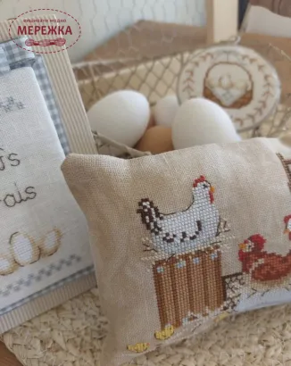 Фото Cerenita di Campagna Схема Fresh Eggs -Uova Fresche CV206