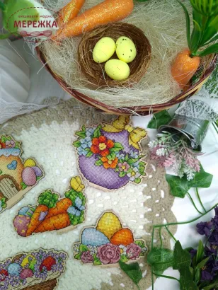 Фото Набір для вишивання хрестиком ZAYKA STITCH Квіткова радість 078