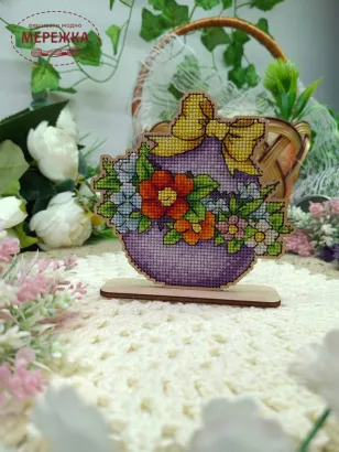 Фото Набір для вишивання хрестиком ZAYKA STITCH Квіткова радість 078