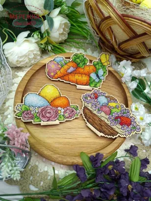 Фото Набір для вишивання хрестиком ZAYKA STITCH Морква 079