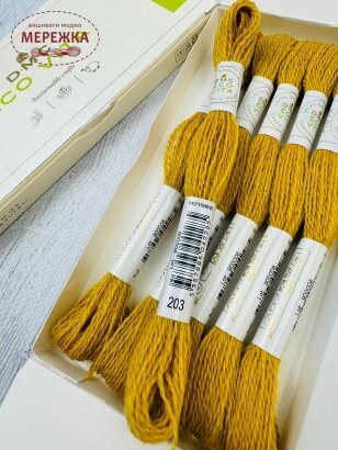 Фото DMC вовняна нитка Eco Vita 203