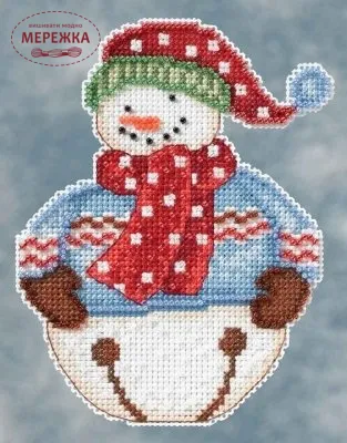 Фото Mill Hill Сніговик DM20-4101