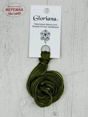 Фото Gloriana Silk Floss 6yds, Olivine GLO 206