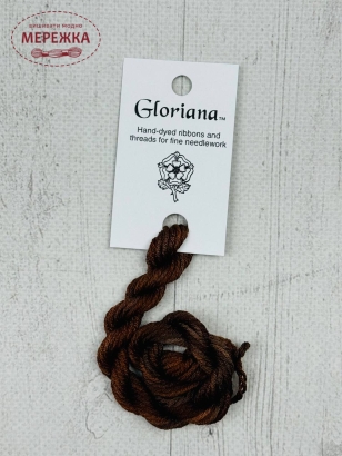 Фото Gloriana Silk Floss 6yds, Cocolat GLO 208