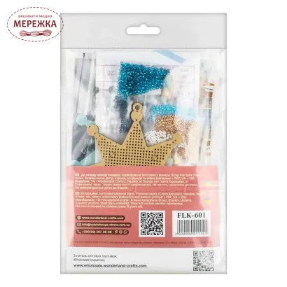Фото Набір для вишивання бісером WonderlandCrafts по дереву FLK-601