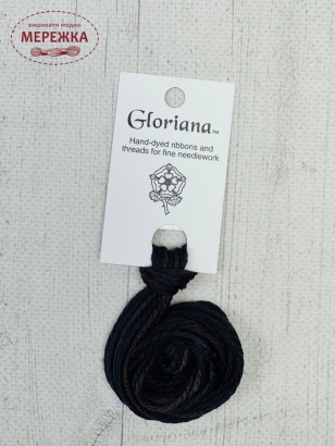 Фото Gloriana Silk Floss 6yds, Antique Black GLO 211