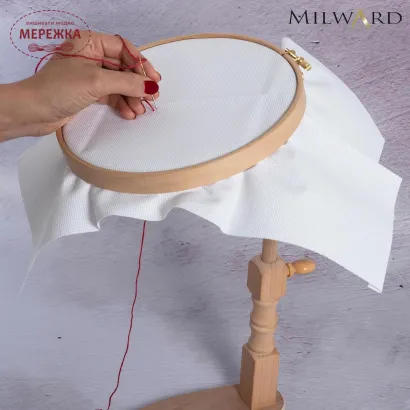 Фото Milward Тримач для п'ялець настільний, у комплекті з п'яльцями діаметром 15, 20, 25,5 см. 2171129