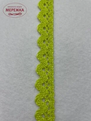 Фото Мереживо салатове, 100% бавовна (223) 99875