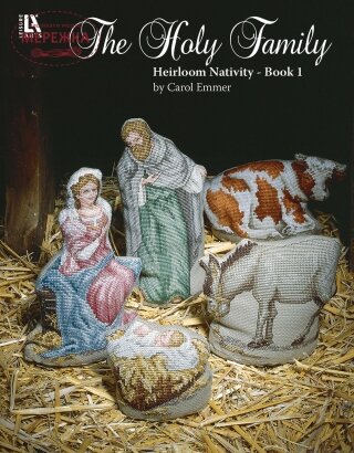 Фото LeisureArts Буклет Heirloom Nativity (by Carol Emmer) Book 1 LEA2343