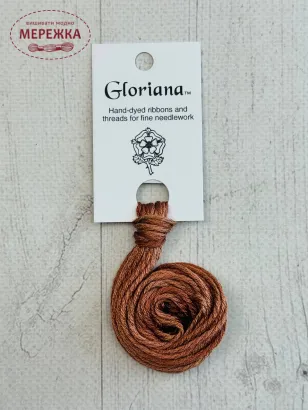Фото Gloriana Silk Floss 6yds, Brick GLO 247
