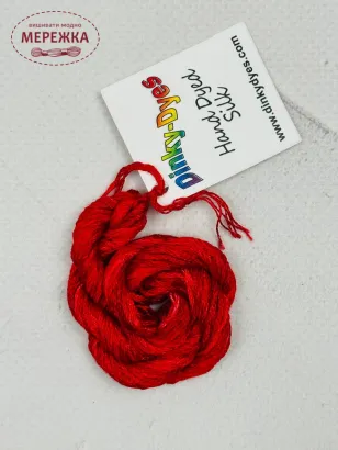 Фото Dinky Dyes шовк ручного фарбування Heartthrob DD254